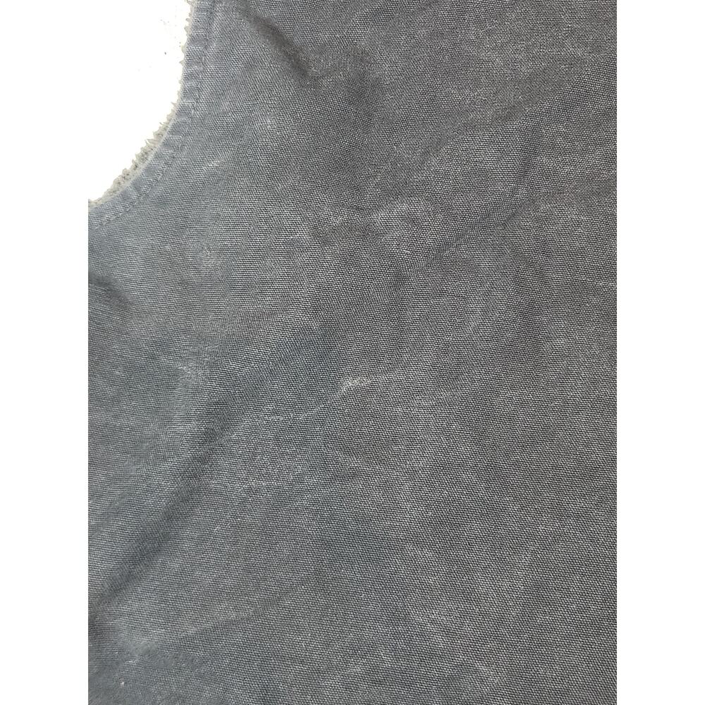 Carhartt Sherpa Lined Work Vest Men’s 2XL Black Full Zip Canvas Utility Vest - Picture 8 of 16